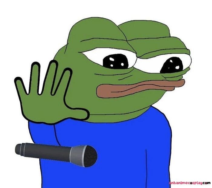 hình ảnh meme ếch xanh bựa cute nhất